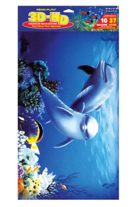 Poster 3d Delfines (50x30 Cm)
