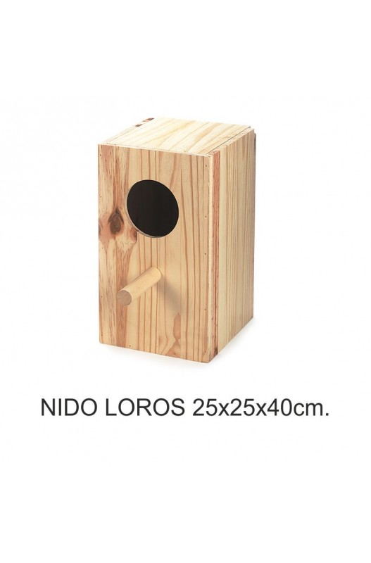 Nido Loros 25x25x40 Cm.