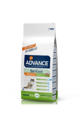 Advance Sterilized Cat Turkey 1,5 Kg. Pvp 13,99ã‡